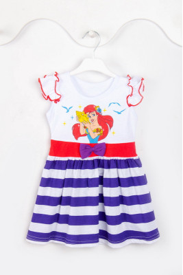 Літня сукня з накатом для дівчинки